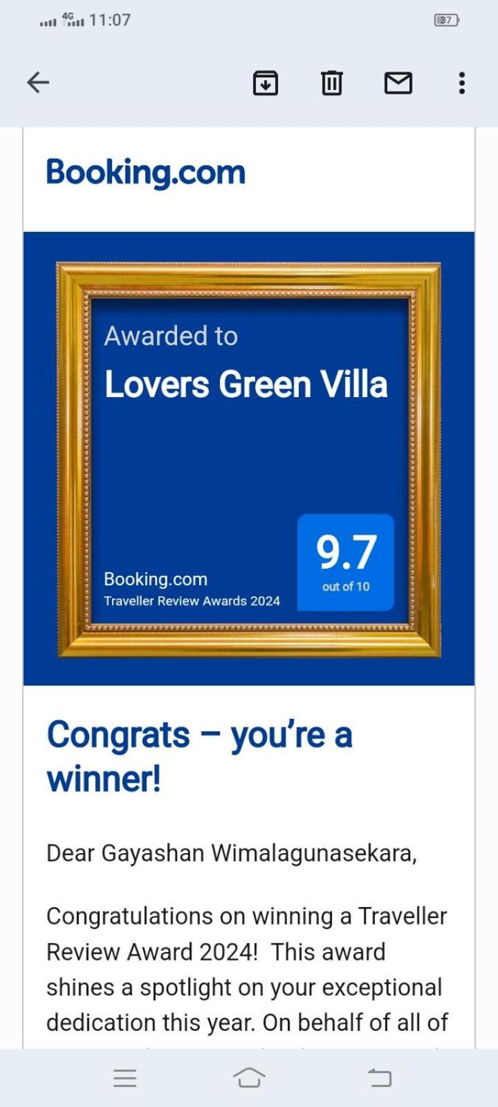 Lovers Green Villa Матара Екстериор снимка